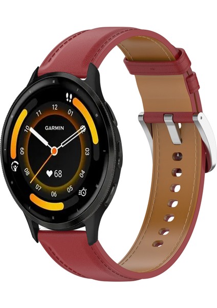 Garmin Venu 3 Için Deri Saat Bandı (Yurt Dışından)