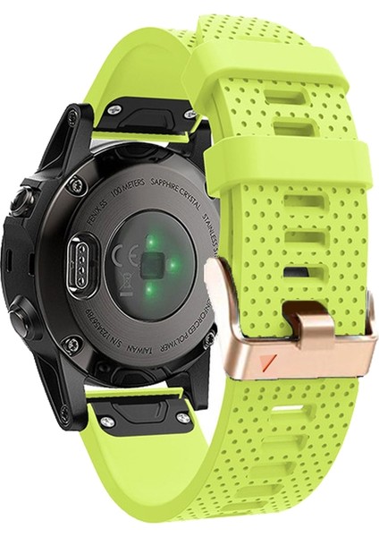 Garmin 20MM Için Silikon Hızlı Yeniden Açılabilir Saat Kayışı (Yurt Dışından)