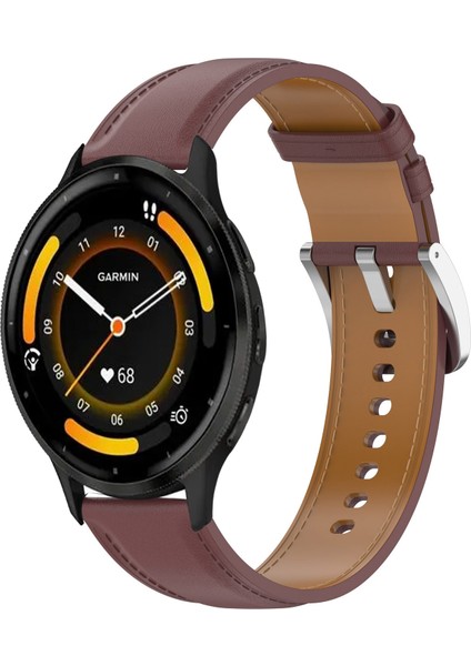 Garmin Venu 3 Için Deri Saat Bandı (Yurt Dışından)