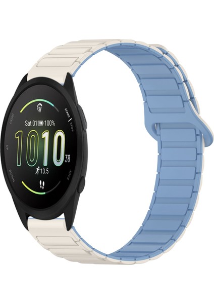 Garmin Forerunner 165 Için Manyetik Silikon Kayış (Yurt Dışından)