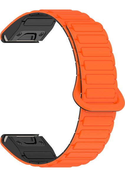 Garmin Fenix ​​8 47MM Için Hızlı Rease Silikon Saat Kayışı (Yurt Dışından)