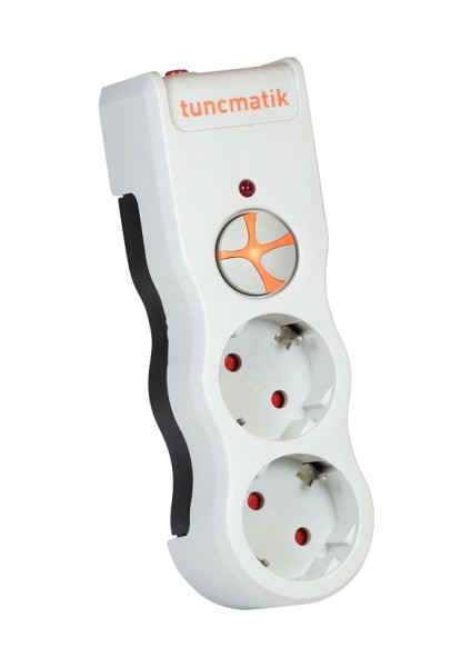 TSK19022 Powersurge2 Enerji Koruma Prizi 2li 1050 Joule Siyah