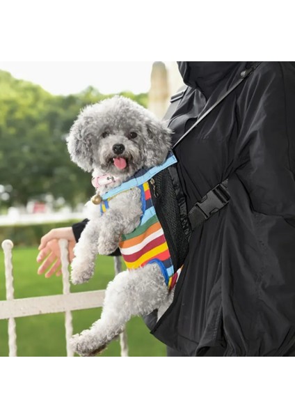 Köpekler Için Kanvas Göğüste Taşıma Çantası