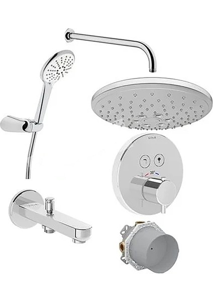A49293 Root R Aqua Control Termostatik Ankastre Duş Seti