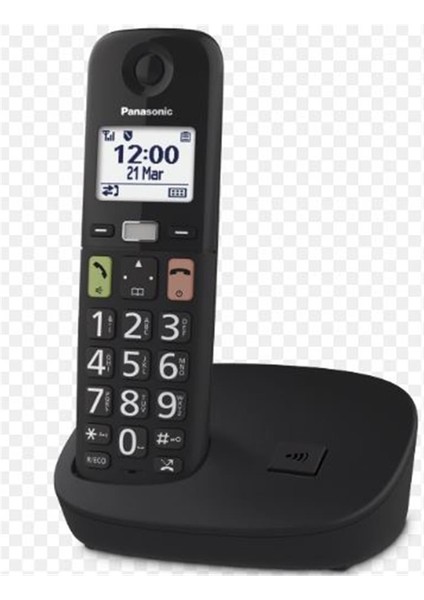 KX-TGU110 Siyah Telsiz Dect Telefon