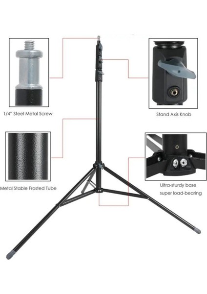 270 cm Tripod Telefon ve Kamera Uyumlu Taşınabilir ( Influencer, Youtuber, Tiktok)