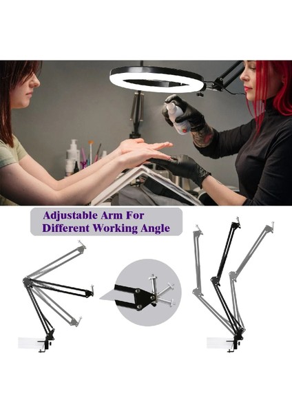 Metal Flexible Masaüstü Sıkıştırmalı Youtuber Ring Light LED Selfie Çalışma Işığı 10 Inç Halka fiyatları