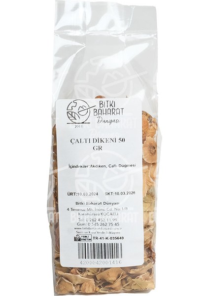 Çaltı Dikeni 50 gr