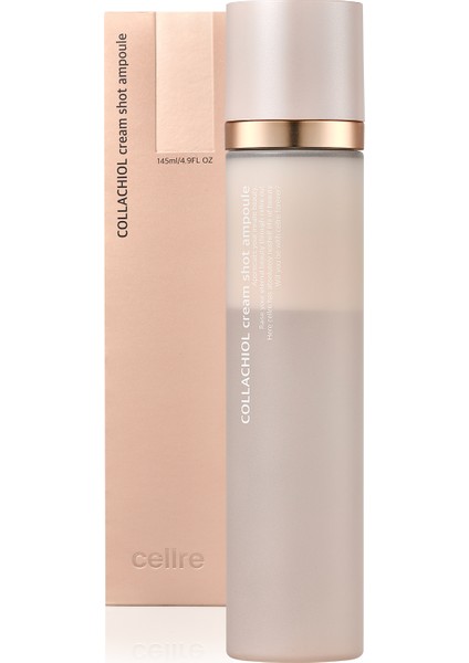 Çift Katmanlı 3ü Bir Arada Kolajen Bakuchiol Shot Cellre Collachiol Mist Tonik+Serum+Krem 145 ml