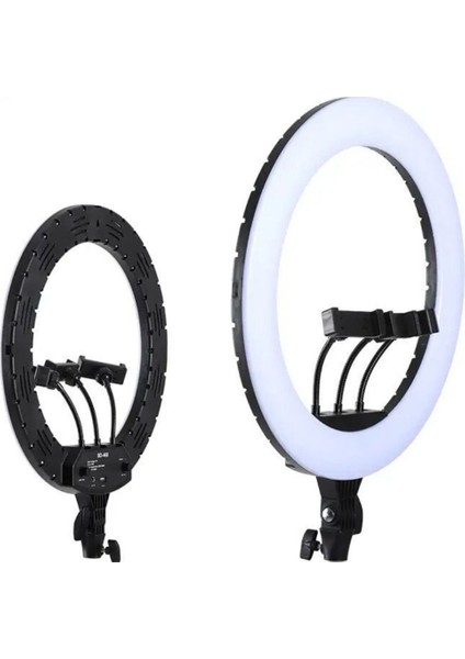 LCD Ekranlı 18 Inç Profesyonel Stüdyo Işığı Ring Light(Influencer, Youtuber, Tiktok,stüdyo Paneli)