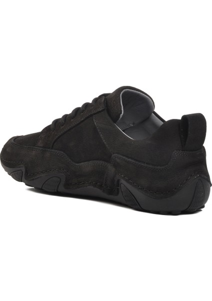 Ayakmod Siyah Nubuk Hakiki Deri Erkek Günlük Ayakkabı fırsatları