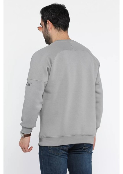 Bisiklet Yaka 3 Iplik Şardonlu Sweatshirt modelleri