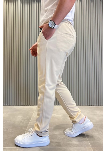 Erkek Bel Lastikli Jogger Pantolon P-00014094