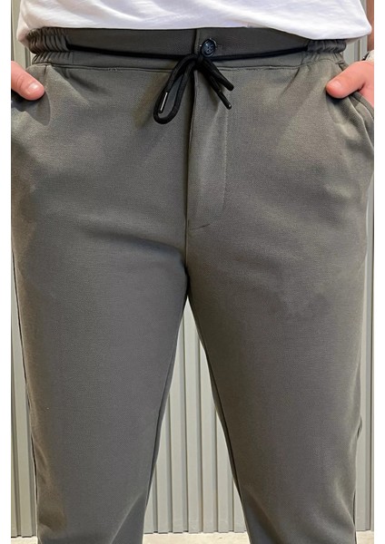 Erkek Bel Lastikli Jogger Pantolon P-00014094