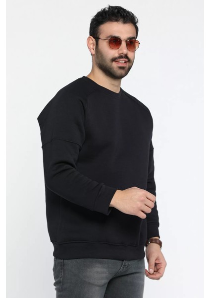 Bisiklet Yaka 3 Iplik Şardonlu Sweatshirt modelleri