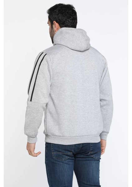 Üç Iplik Şardonlu Kapüşonlu Erkek Sweatshirt modelleri