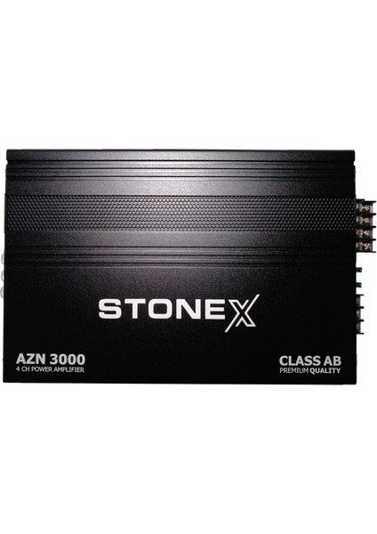 Stonex Azn 3000 4 Kanal Ab Klas Anfi 4X60W Rms 3000W Maksimum