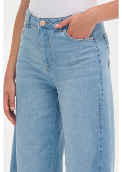 Kadın Açık Mavi Pantolon (Jean) 50263780-DN0021