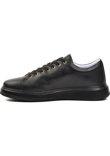 Siyah-Siyah Erkek Sneaker