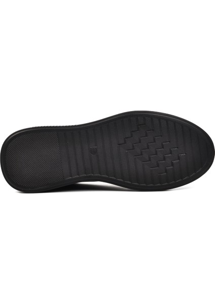 Siyah-Siyah Erkek Sneaker