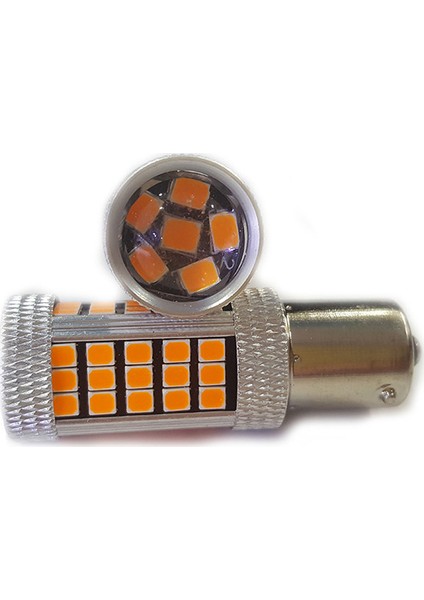 Premium P21W-1156-BA15S Tek Duy Oto LED Sinyal Gündüz Ampulu