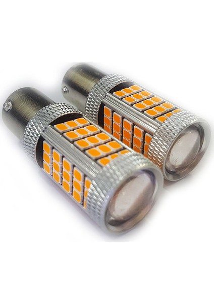 Premium P21W-1156-BA15S Tek Duy Oto LED Sinyal Gündüz Ampulu fırsatları