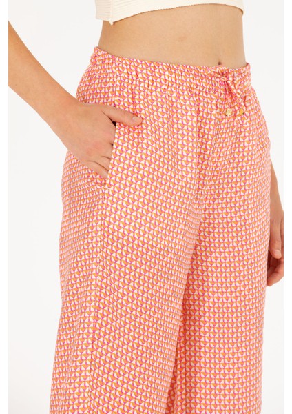 Kadın Fuşya Pantolon (Kanvas-Chino) 50263201-VR023