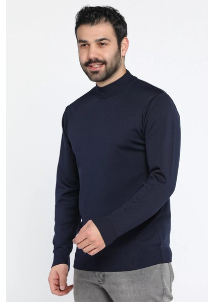 Yarım Balıkçı Yaka Erkek Triko Kazak fırsatları