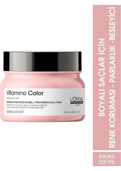 Derinlemesine Nemlendirici Yatıştırıcı Vitamino Color- 250 ml- Evaloreal