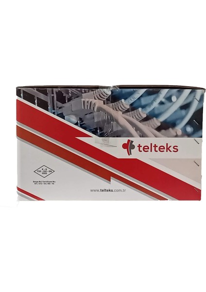 Cat 6 U/utp Lszh/hffr Turuncu Halojensiz Kablo 214M