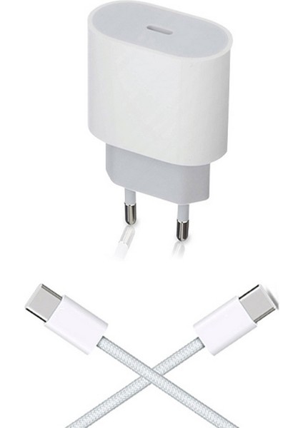 Orijinal Type-C To Type-C Şarj Aleti Seti 35W