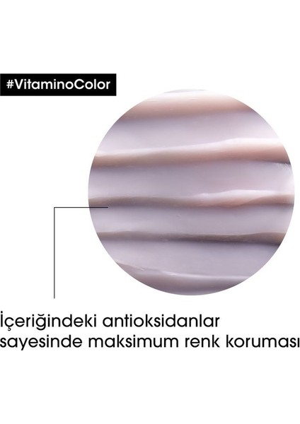 Vitamino Color Boyanmış Saçlar Için Saç Maskesi 250 ml Evaloreal
