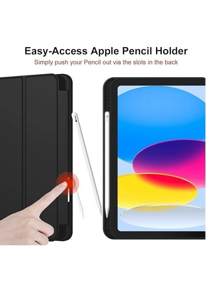 Apple iPad Air 10.9 2022 (10.nesil) Redclick Smart Cover Kalem Bölmeli Standlı 1-1 Kılıf fiyatları