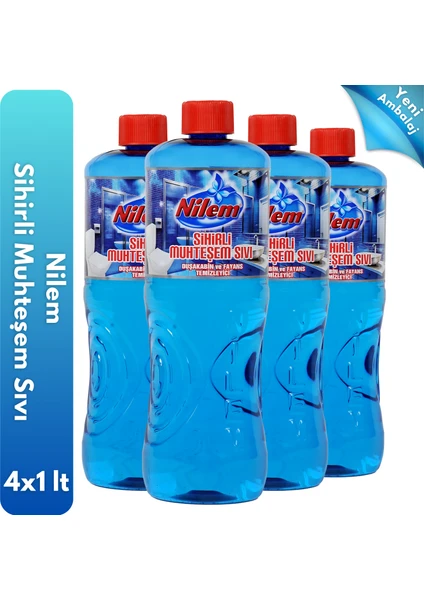 Sihirli Muhteşem Sıvı 1 Litre 4'lü