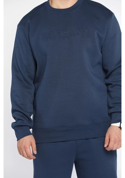 Kabartma Yazılı Şardonlu Erkek Sweat Pantolon İkili Takım fiyatları