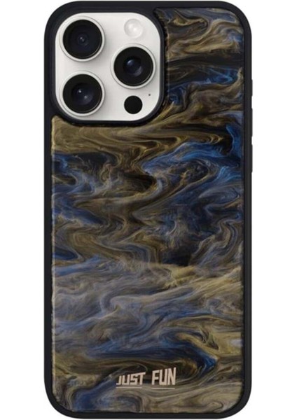 iPhone 14 Pro Max Uyumlu Marble Cover Mermer Desenli Darbe Dayanımlı Silikon Telefon Kılıfı