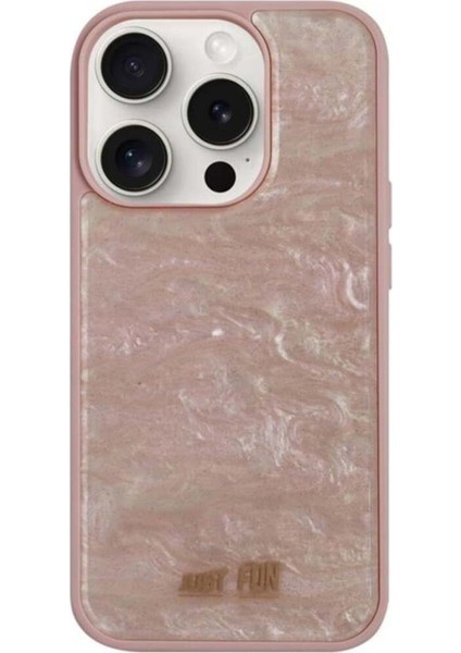 iPhone 15 Pro Uyumlu Marble Cover Mermer Desenli Darbe Dayanımlı Silikon Telefon Kılıfı