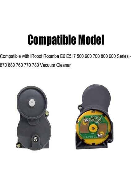 500 600 700 800 900 I7 I3 E6 E5 Serisi Elektrikli Süpürge Yedek Parçaları Için Yan Fırça Motor Modülü (Yurt Dışından) fiyatları