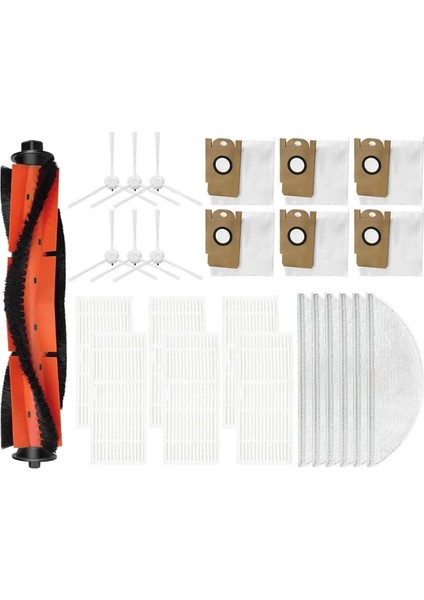 R5 Elektrikli Süpürge Ana Yan Fırça Hepa Filtre Paspas Bezleri Toz Torbası Aksesuarları Yedek Parça Değişimi (Yurt Dışından)