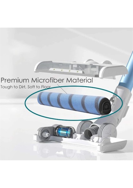 A10 A11 EA10/PUREONE X1 R1 T1 S1/mını Lıte S11 S12/ Tdoın-01 Serisi Elektrikli Süpürgeler Için 1 Adet Ana Fırça (Yurt Dışından) modelleri