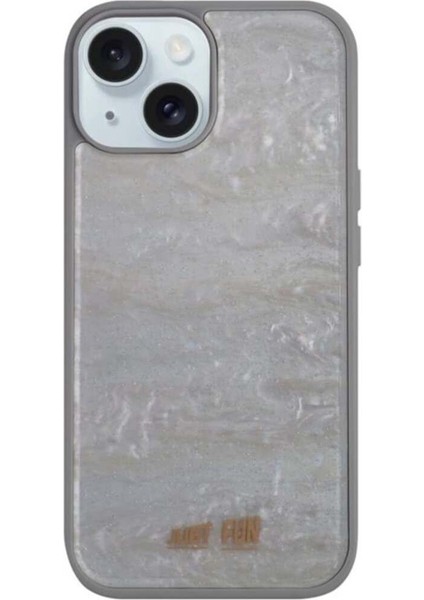 iPhone 15 Uyumlu Marble Cover Mermer Desenli Darbe Dayanımlı Silikon Telefon Kılıfı