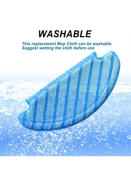 N8,n8+ T8 T9 Elektrikli Süpürge Için 10'lu Paket Yedek Paspas Bezleri,yıkanabilir Mikrofiber Aksesuarlar Zemin Temizliği (Yurt Dışından) modelleri