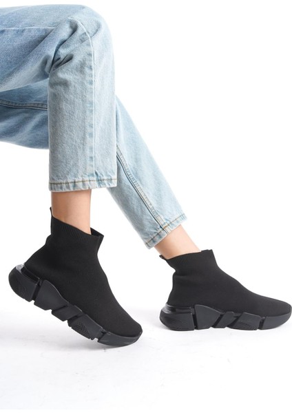 Kadın Çorap Sneaker Hafif Kalın Taban Günlük Slip On Trend Spor Ayakkabı Sneaker fiyatları