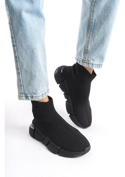 Kadın Çorap Sneaker Hafif Kalın Taban Günlük Slip On Trend Spor Ayakkabı Sneaker modelleri