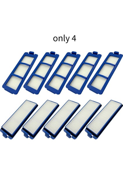 G40 G40+ Robot Süpürge Temizleme Yedek Aksesuarları Için 4 Adet Hepa Filtresi (Yurt Dışından) modelleri