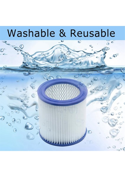 9032933 Ash, Elektrikli Süpürge Parçaları Aksesuarları Için 2 Adet Yeniden Kullanılabilir Filtre Yedeği (Yurt Dışından) fırsatları