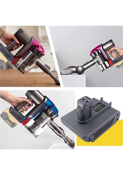 DW31A Pil Adaptörü 20V Li-Ion Için DC31 DC35 DC34 Elektrikli Süpürge Aletini Yazmak Için (Yurt Dışından)
