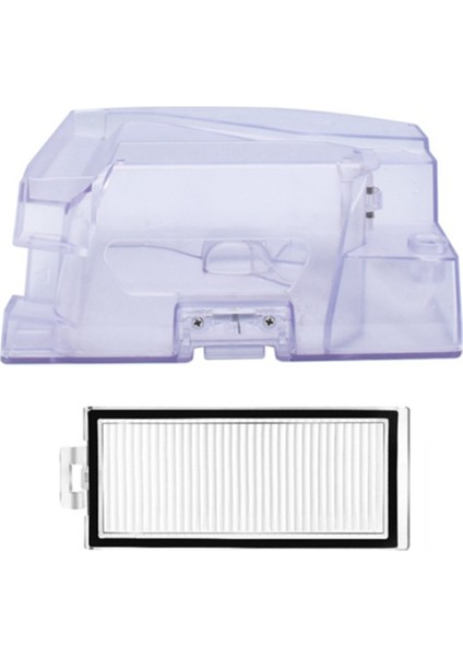 Max Max+ T8/t8 Plus Elektrikli Süpürge Için 2'si 1 Arada Su Tankı Hepa Filtreli Toz Kutusu (Yurt Dışından)