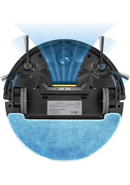 V8S X750 X785 V80 Max Yan Fırça Hepa Filtre Paspas Yedek Parça Aksesuarları Robot Süpürge (Yurt Dışından)