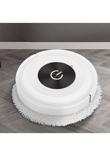 Sessiz Dokunmatik Paspas Robotu Süpürme Islak ve Kuru Temizleme Makinesi Akıllı Ev Aletleri Elektrikli Süpürge (Beyaz) (Yurt Dışından) indirimleri